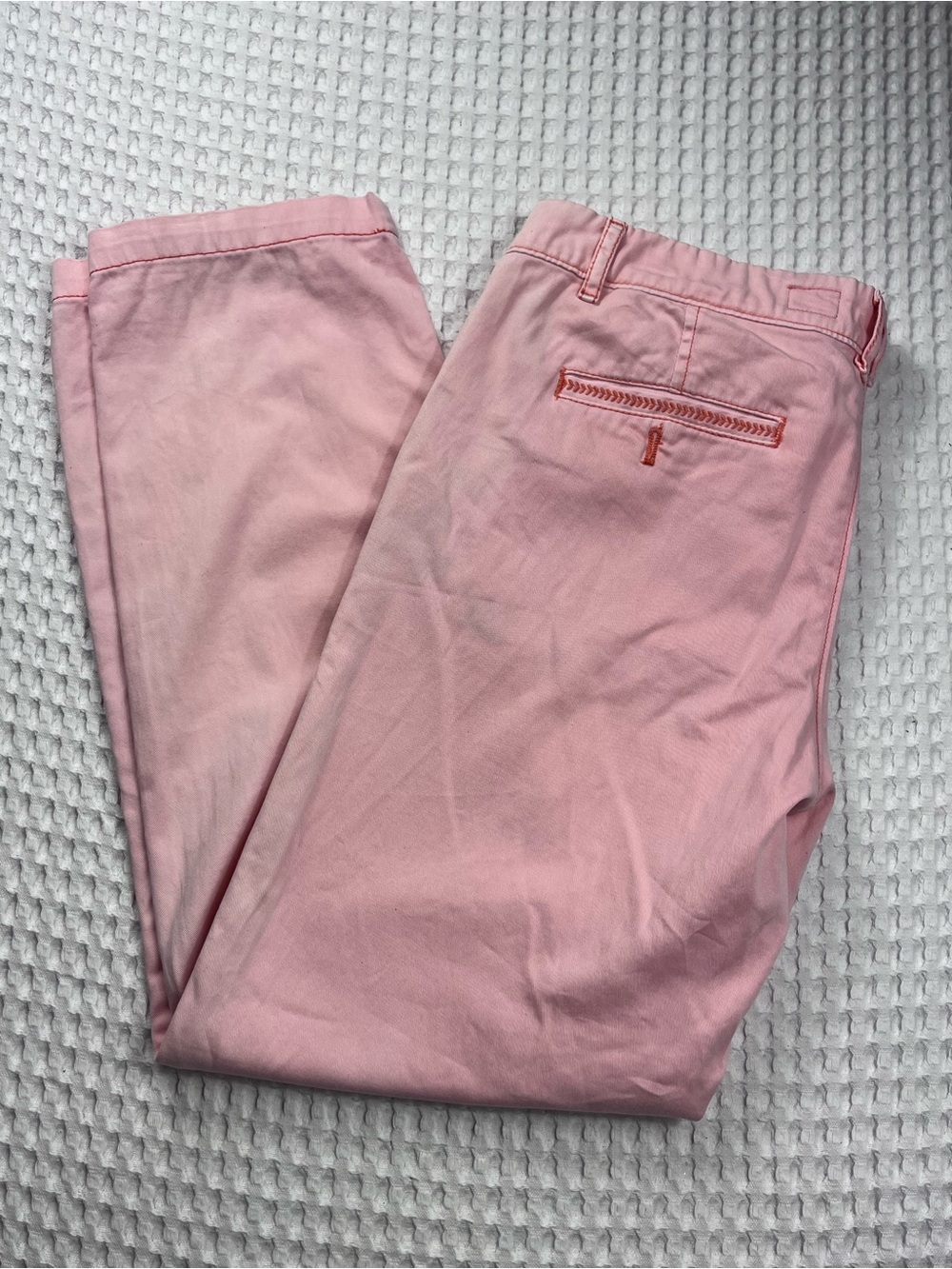 Pilcro & The Letterpress Anthropologie Pink Straight Leg Pants Size 29